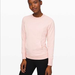 Lululemon Scuba Crew in Pink Bliss